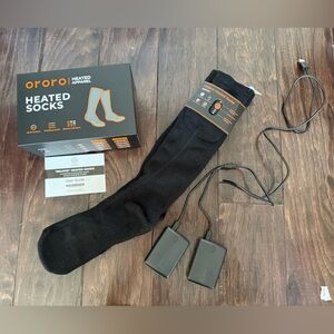 Ororo new with tags heated socks black